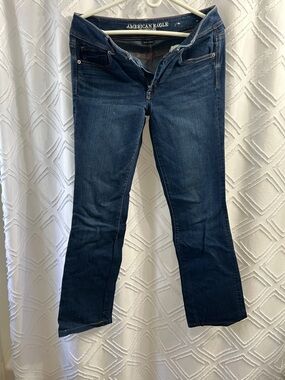 American Eagle Outfitters Dark Indigo Boot Cut Jeans